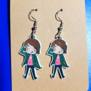 Supernatural Charlie Acrylic Dangle Earrings